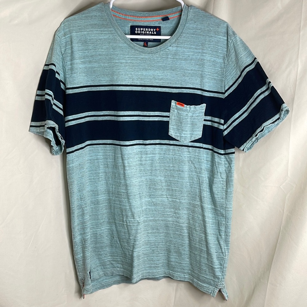 SuperDry T-shirts XXL men’s striped T-shirt